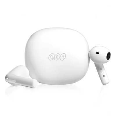 Product Bluetooth Handsfree QCY AilyBuds E10 White LDAC TWS ENC IPX4 base image