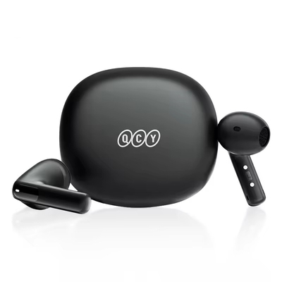 Product Bluetooth Handsfree QCY AilyBuds E10 Black LDAC TWS ENC IPX4 base image