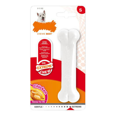 Product Μασητικό Οδοντοφυΐας Σκύλου Nylabone Extreme Chew Μέγεθος S Κοτόπουλο Nylon base image