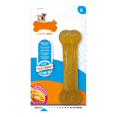 Product Dog teether Nylabone Μέγεθος M Κοτόπουλο Θερμοπλαστικό Κουτάβια base image