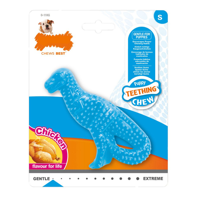 Product Μασητικό Οδοντοφυΐας Nylabone Σκύλου Δεινόσαυρος Κοτόπουλο Nylon για Κουτάβια base image