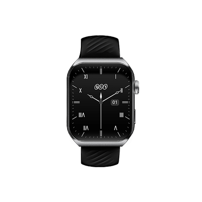Product Smartwatch Qcy GS S5 Black - 1,96" large AMOLED touch, 410x502 60Hz, 100+ faces Call BT IPX8 base image