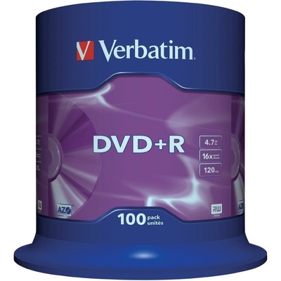 Product DVD-R Verbatim 100 Μονάδες base image