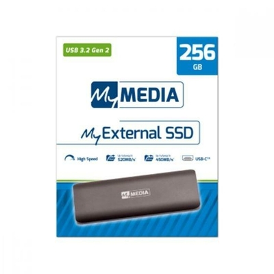 Product USB Flash 256GB Verbatim MyMedia Μαύρο base image