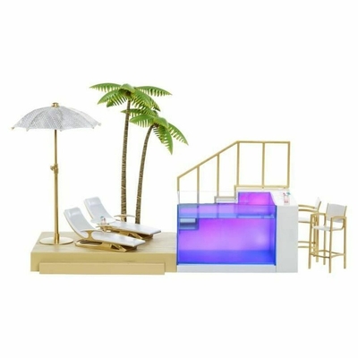Product Κουκλόσπιτο Rainbow High Color Change Pool & Beach Club Playset base image