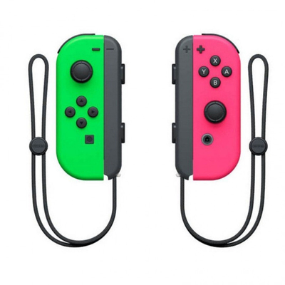 Product Gamepad Nintendo Joy-Con Πράσινο Ροζ base image