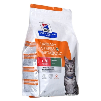 Product Ξηρά Τροφή Γάτας Hill's PD Feline Urinary Stress + Metabolic Κοτόπουλο 1,5 L 1,5 Kg base image