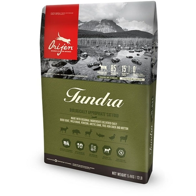 Product Γατοτροφή Orijen Tundra Ενηλίκων Πάπια Aγριογουρουνο 1,8 kg base image