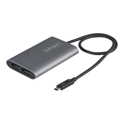 Product Αντάπτορας USB StarTech Thunderbolt 3 to Dual DisplayPort DP 1.4 - Dual 4K 60Hz base image