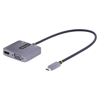 Product Αντάπτορας USB C σε VGA/HDMI Startech 122-USBC-HDMI-4K-VGA base image