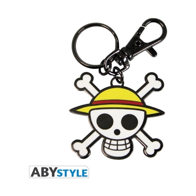 Product Μπρελόκ Abysse One Piece - Skull - Luffy Metal (ABYKEY004) base image