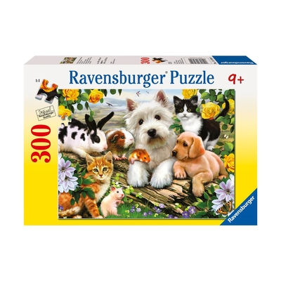 Product Παζλ Ravensburger Happy Animal Buddies (300pcs) (13160) base image