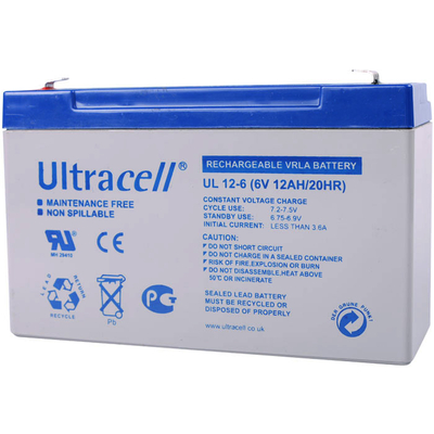 Product Μπαταρία μολύβδου 8V 3.2Ah. base image