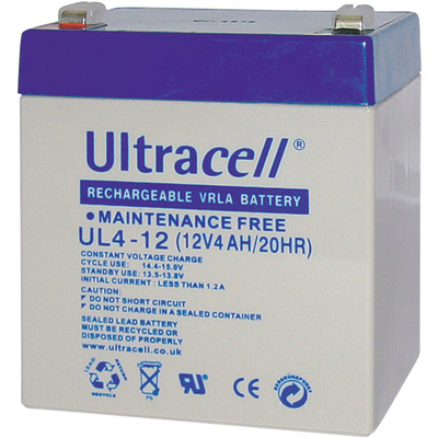 Product Μπαταρία μολύβδου Ultracell 12V 4AH base image