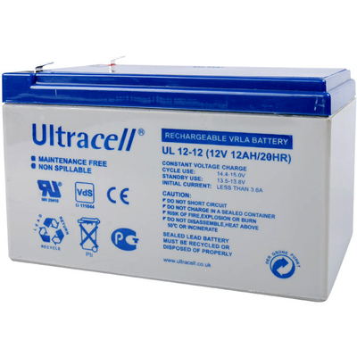Product Μπαταρία Μολύβδου Ultracell 12V 12AH base image