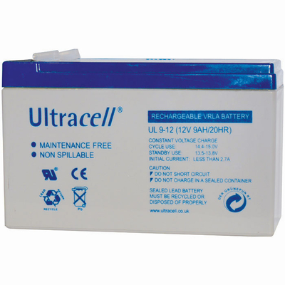 Product Μπαταρία μολύβδου Ultracell 12V 9AH base image