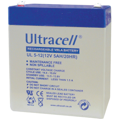Product Μπαταρία μολύβδου Ultracell 12V 5AH (9x7x10) base image