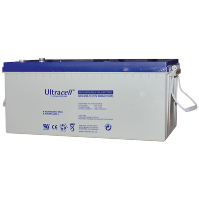 Product Μπαταρία Μολύβδου Ultracell 12v 200ah Βαθιάς Εκφόρτισης 12v 200ah base image