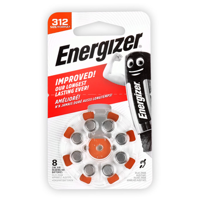 Product Μπαταρία Energizer ZINC AIR 312/8TEM base image