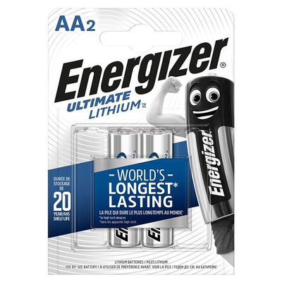 Product Μπαταρία Λιθίου Energizer Ultimate AA (2τμχ) base image