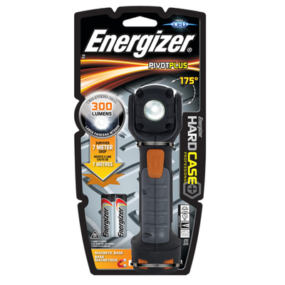 Product Φακός LED Energizer 300lm Hardcase Professional Pivot Plus Μπαταρίας 2AA base image