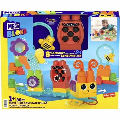 Product Παιχνίδι Kατασκευή Megablocks Mega Bloks + 1 Έτος 30 Τεμάχια base image