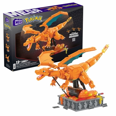 Product Τουβλάκια Pokemon Mega Construx - Motion Charizard 1664 Τεμάχια base image