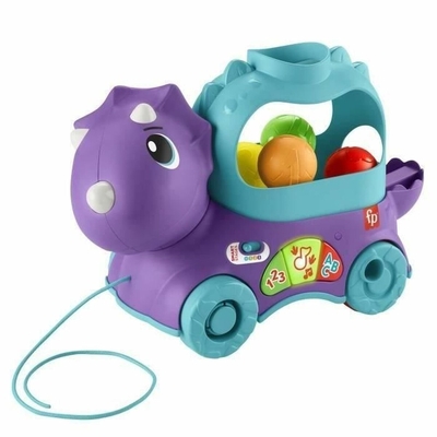 Product Δεινόσαυρος Fisher Price TRICERATOPS LANCE BALLES base image