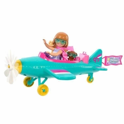 Product Κούκλα Barbie CHELSEA ET SON AVION base image