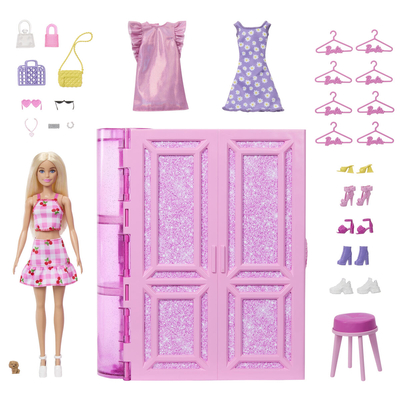 Product Φιγούρα Δράσης Κούκλα Barbie Ντουλάπι base image