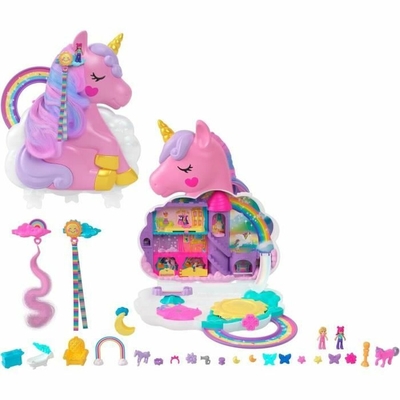 Product Παιχνίδι Μινιατούρα Polly Pocket Coffret Salon De Coiffure Licorne Arc-En-Ciel base image