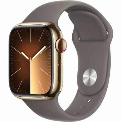 Product Smartwatch Apple Series 9 Καφέ Χρυσό 41 mm base image