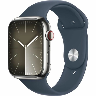 Product Smartwatch Apple Series 9 Μπλε Ασημί 45 mm base image