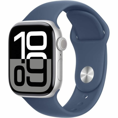 Product Smartwatch Apple Watch Series 10 Μπλε Ασημί base image