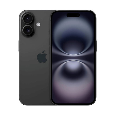Product Smartphone Apple iPhone 16 Plus 256GB Black Mxwn3Ql/A base image