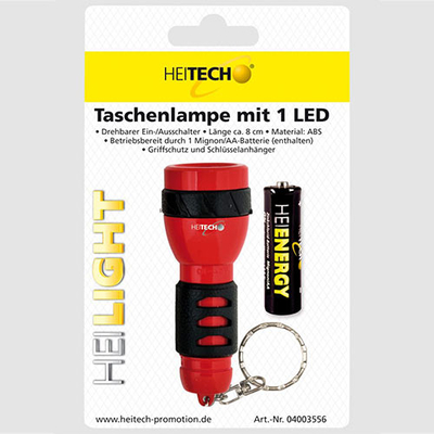 Product Φακός LED Heitech With 1 LED base image