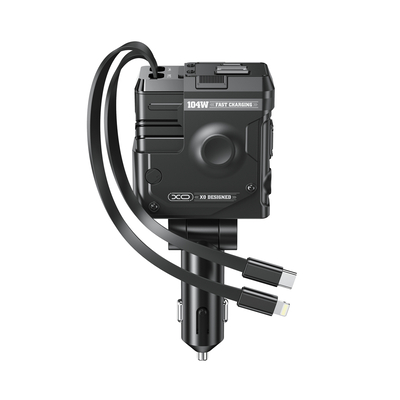Product Φορτιστής Αυτοκινήτου XO CC66 Μηχανικός 4-in-1 65W base image