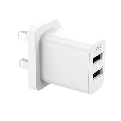 Product Φορτιστής Πρίζας XO L109 (UK) Dual USB-A 2.4A base image