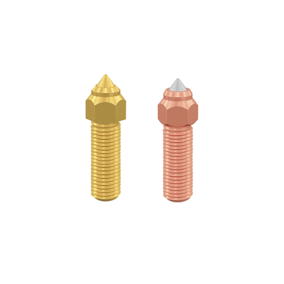 Product Αξεσουάρ για 3D Printers Creality Nozzle Kit x2 Brass & Steel for K1 K1max Ender-3 V3 KE base image
