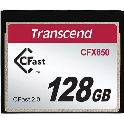 Product Κάρτα Μνήμης CF Transcend CFast 2.0 CFX650 128GB base image