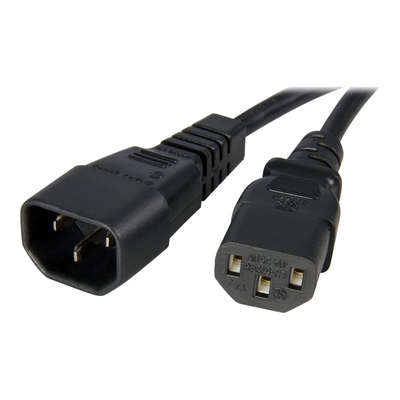 Product Καλώδιο Τροφοδοσίας StarTech 1m IEC320 C13 to IEC320 C14 Extension Cable base image