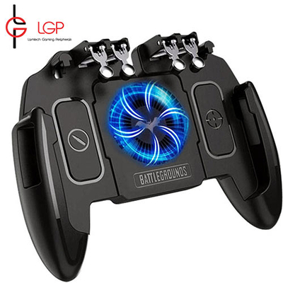 Product Gamepad Lamtech COOLING 6-FINGER PUBG for ANDROID & IOS With Li BATTERY base image