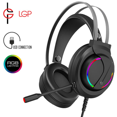 Product Headset Lamtech 7.1 RGB USB Gaming 'MARS' base image