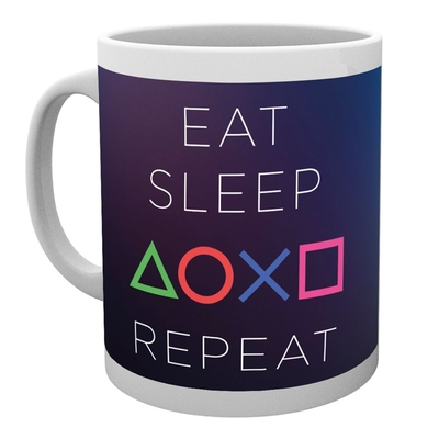 Product Abysse Playstation - Eat Sleep Play Repeat Mug (MG1064) base image
