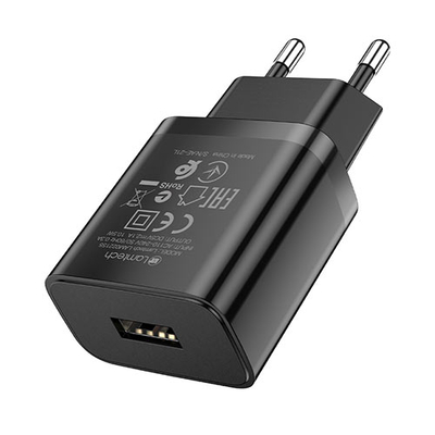 Product Φορτιστής Πρίζας Lamtech USB Travel Charger 2,1A Black base image