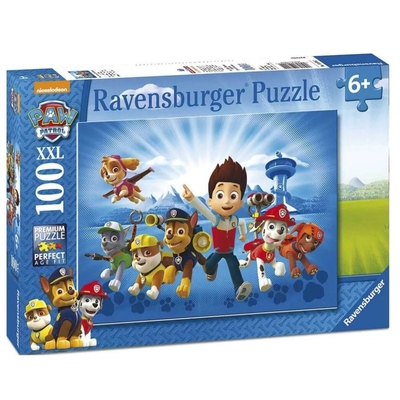 Product Ravensburger Puzzle: XXL Paw Patrol Team (100pcs) (10899) EN,DE,FR,IT,NL,ES,PT Pack / Carton Box base image
