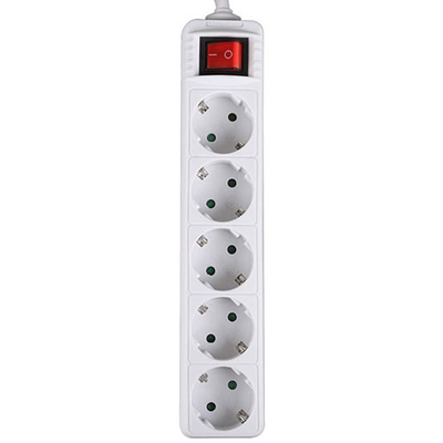 Product Πολύπριζο Lamtech With Switch 5 OUTLETS WHITE base image