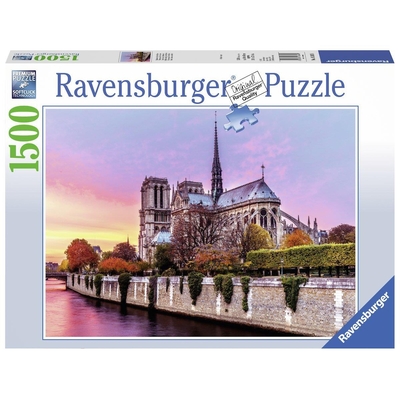 Product Παζλ Ravensburger Picturesque Notre Dame (1500pcs) (16345) base image