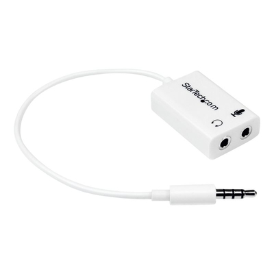 Product Καλώδιο Ήχου StarTech 4 Position Microphone and Headphone Splitter 3.5mm 4 Pin / 4 Pole Mic and Audio Combo 15cm base image