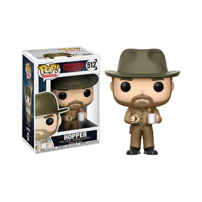 Product Φιγούρα Funko Pop! Television: Stranger Things - Hopper With Donut #512 base image